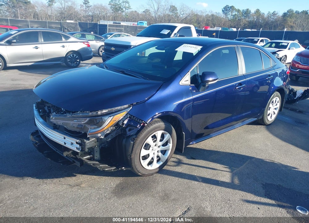 2024 TOYOTA COROLLA LE VIN: 5YFB4MDE2RP218406