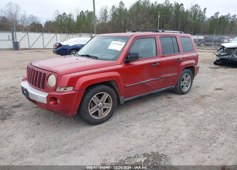 2007 JEEP PATRIOT LIMITED VIN: 1J8FT48W17D324300