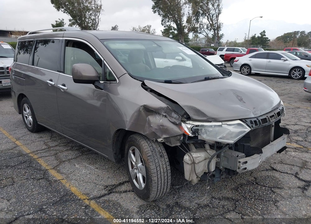 2016 NISSAN QUEST PLATINUM/S/SL/SV VIN: JN8AE2KP5G9150739
