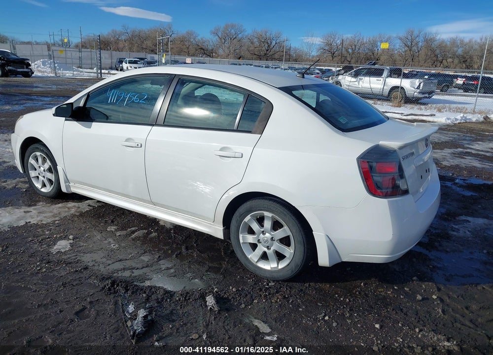 2010 NISSAN SENTRA 2.0/2.0S/SR/2.0SL VIN: 3N1AB6AP8AL619935
