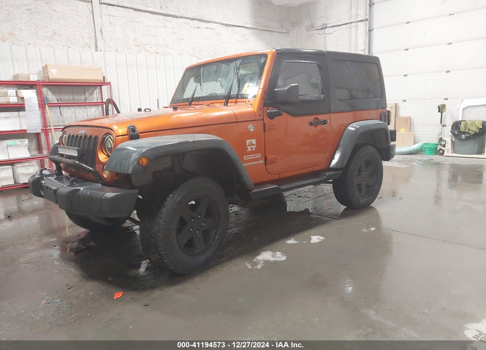 2011 JEEP WRANGLER SPORT VIN: 1J4AA2D18BL580819