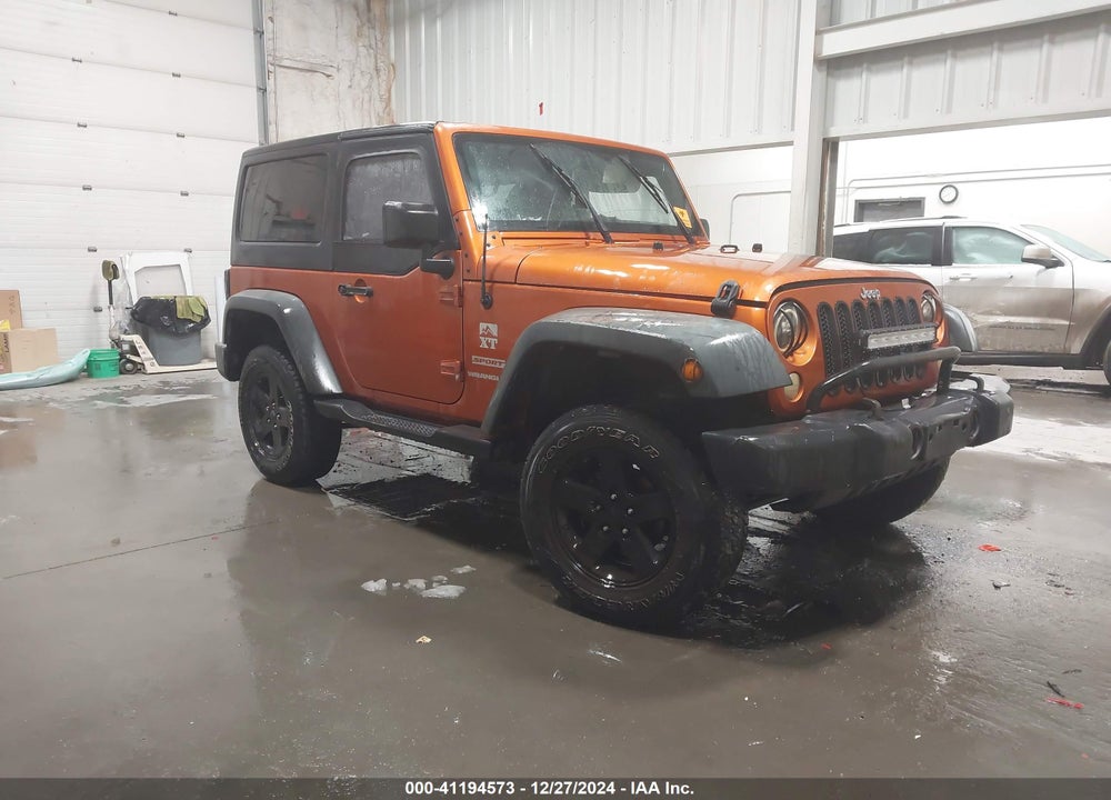 2011 JEEP WRANGLER SPORT VIN: 1J4AA2D18BL580819