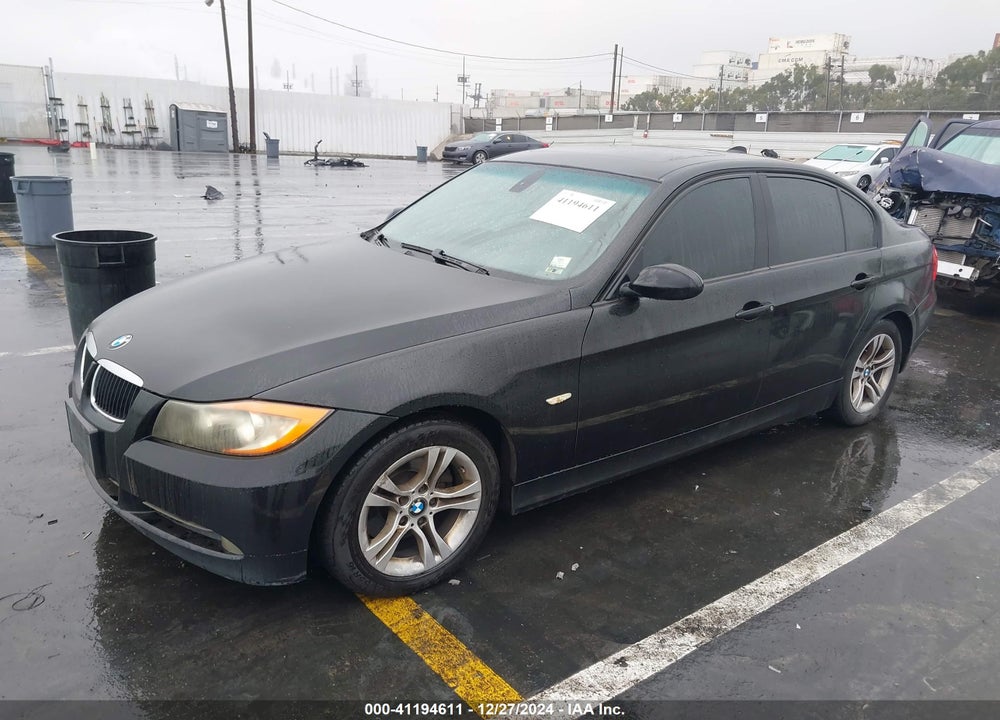 2008 BMW 328I VIN: WBAVA33518KX84651