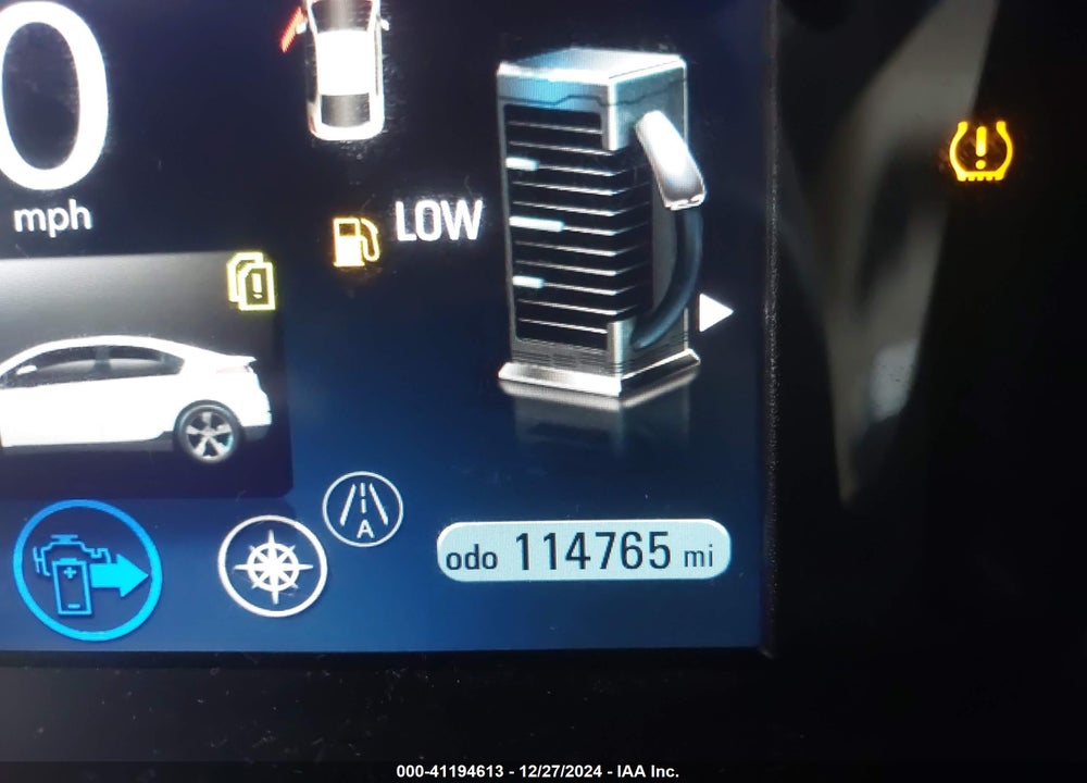 2013 CHEVROLET VOLT VIN: 1G1RF6E43DU100699