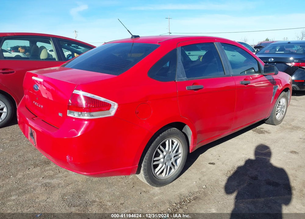 2008 FORD FOCUS SE/SES VIN: 1FAHP35N68W115172