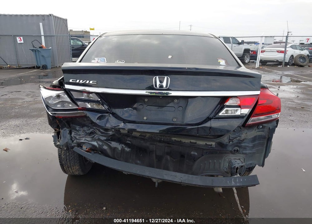 2014 HONDA CIVIC LX VIN: 19XFB2F59EE239600