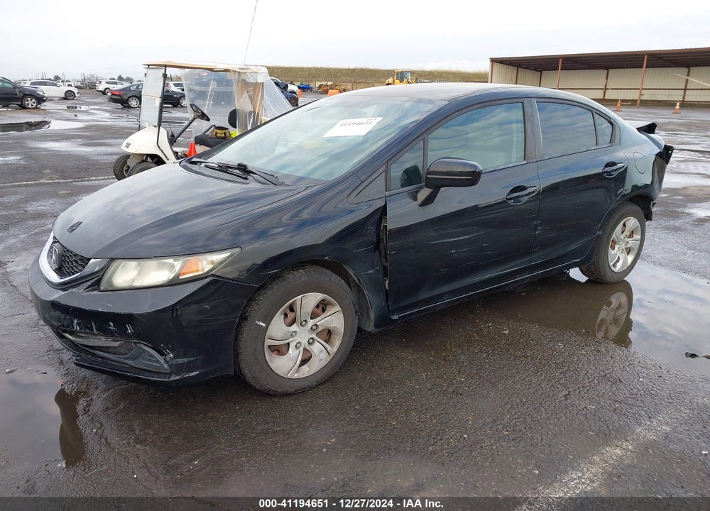 2014 HONDA CIVIC LX VIN: 19XFB2F59EE239600