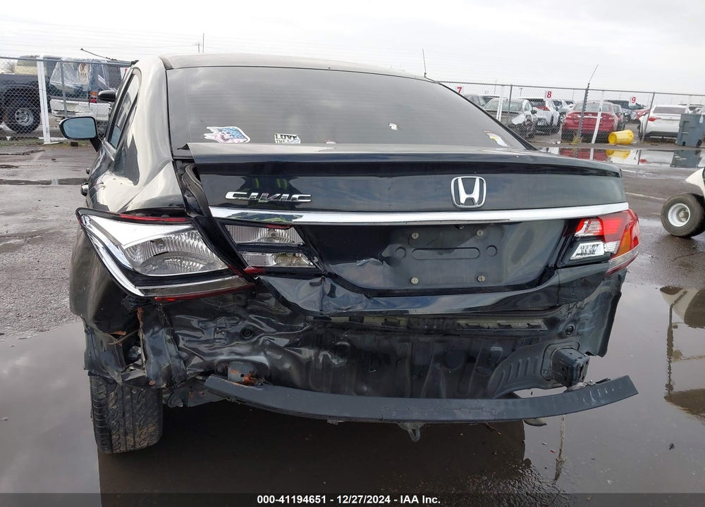 2014 HONDA CIVIC LX VIN: 19XFB2F59EE239600
