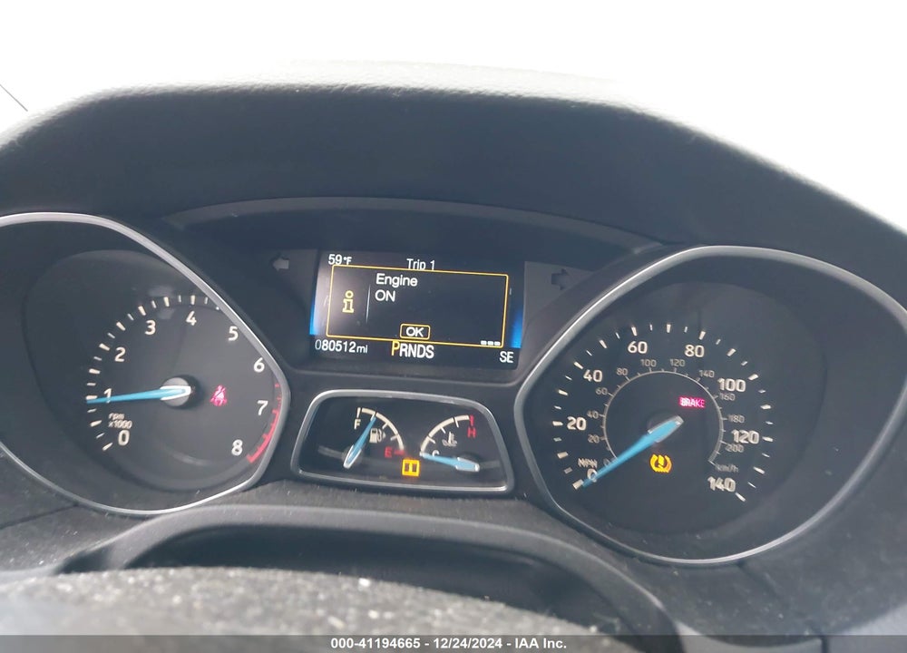 2015 FORD FOCUS TITANIUM VIN: 1FADP3J28FL231935