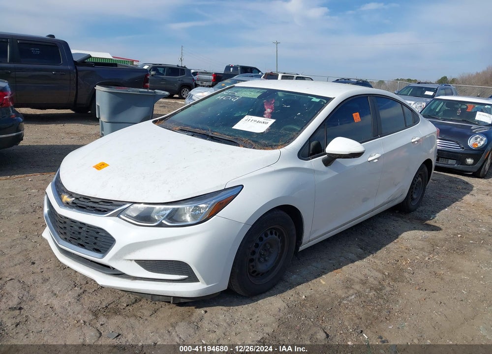 2016 CHEVROLET CRUZE LS AUTO VIN: 1G1BC5SM8G7252957