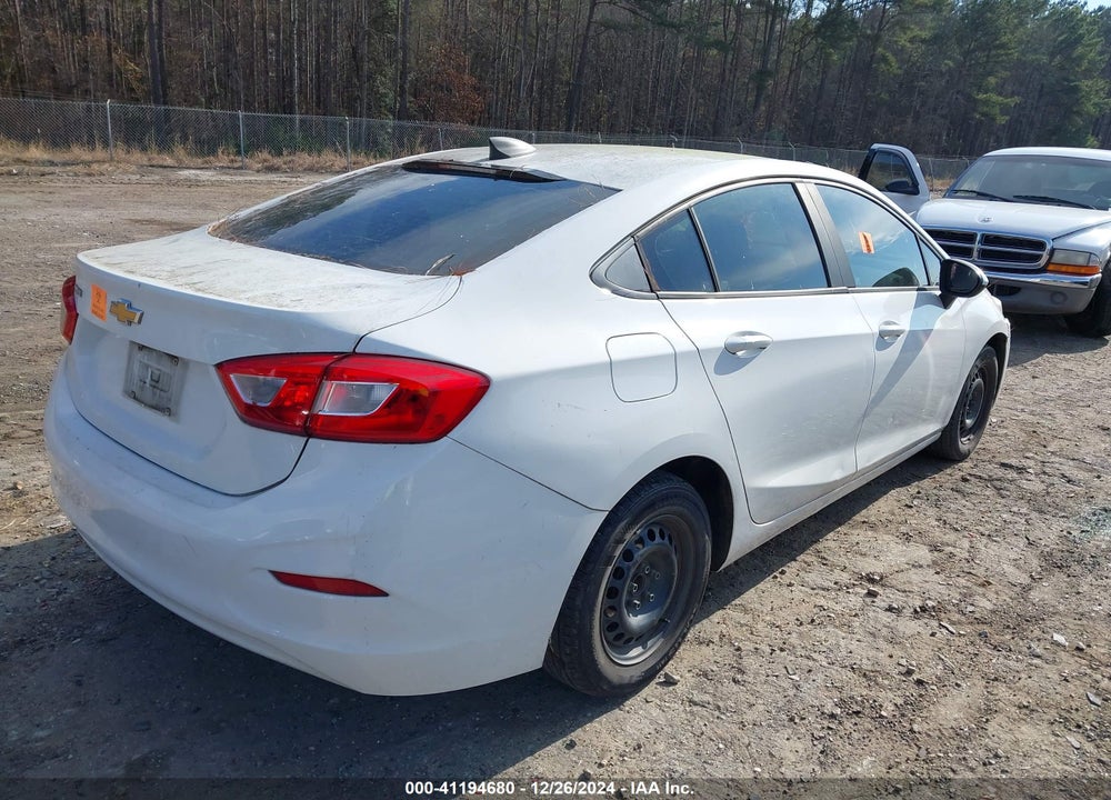 2016 CHEVROLET CRUZE LS AUTO VIN: 1G1BC5SM8G7252957