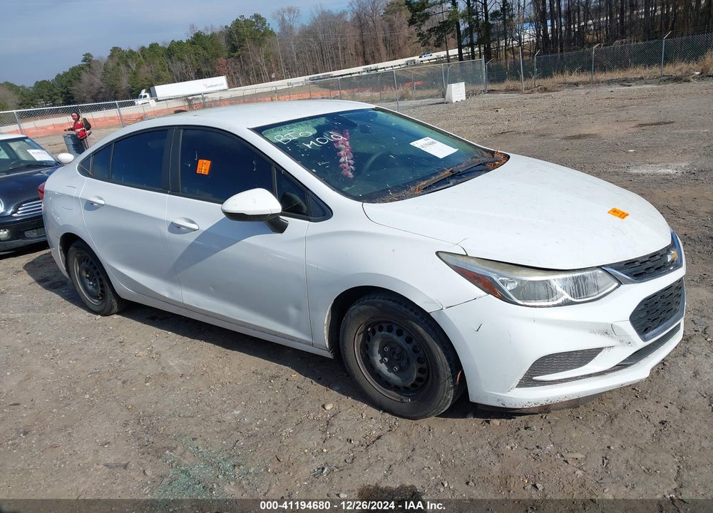 2016 CHEVROLET CRUZE LS AUTO VIN: 1G1BC5SM8G7252957