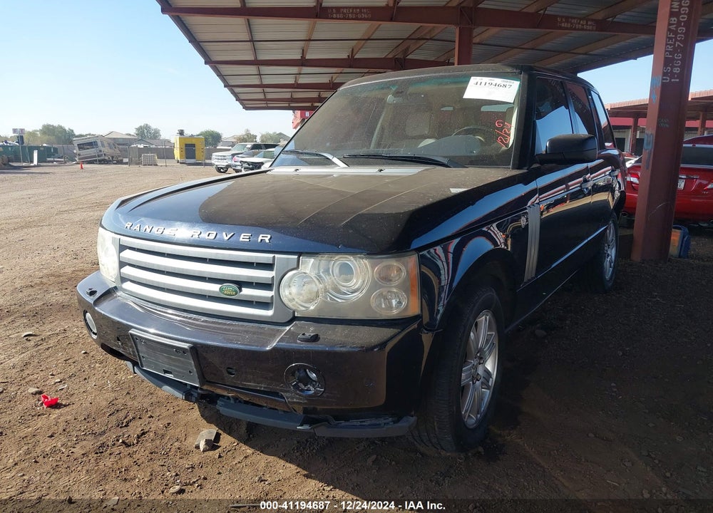 2008 LAND ROVER RANGE ROVER HSE VIN: SALME15408A264774