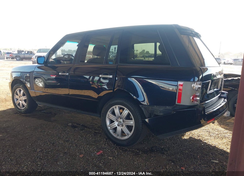 2008 LAND ROVER RANGE ROVER HSE VIN: SALME15408A264774