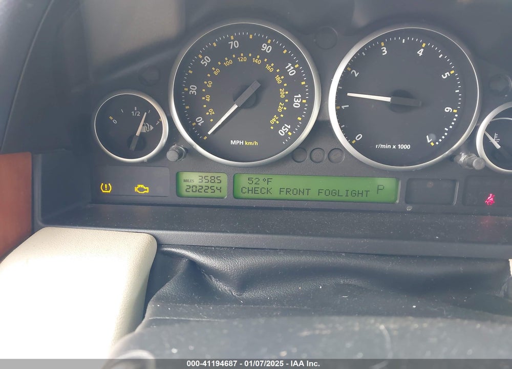 2008 LAND ROVER RANGE ROVER HSE VIN: SALME15408A264774
