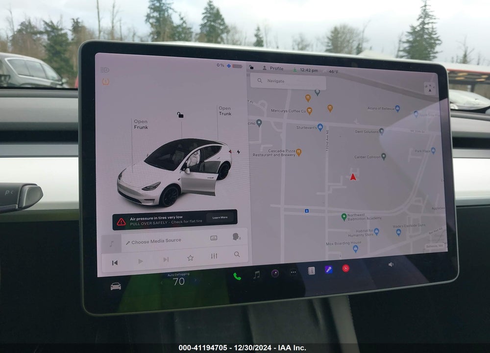 2021 TESLA MODEL Y PERFORMANCE DUAL MOTOR ALL-WHEEL DRIVE VIN: 5YJYGDEF0MF182809