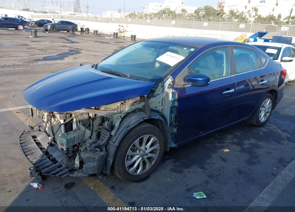 2018 NISSAN SENTRA VIN: 3N1AB7AP8JL622274