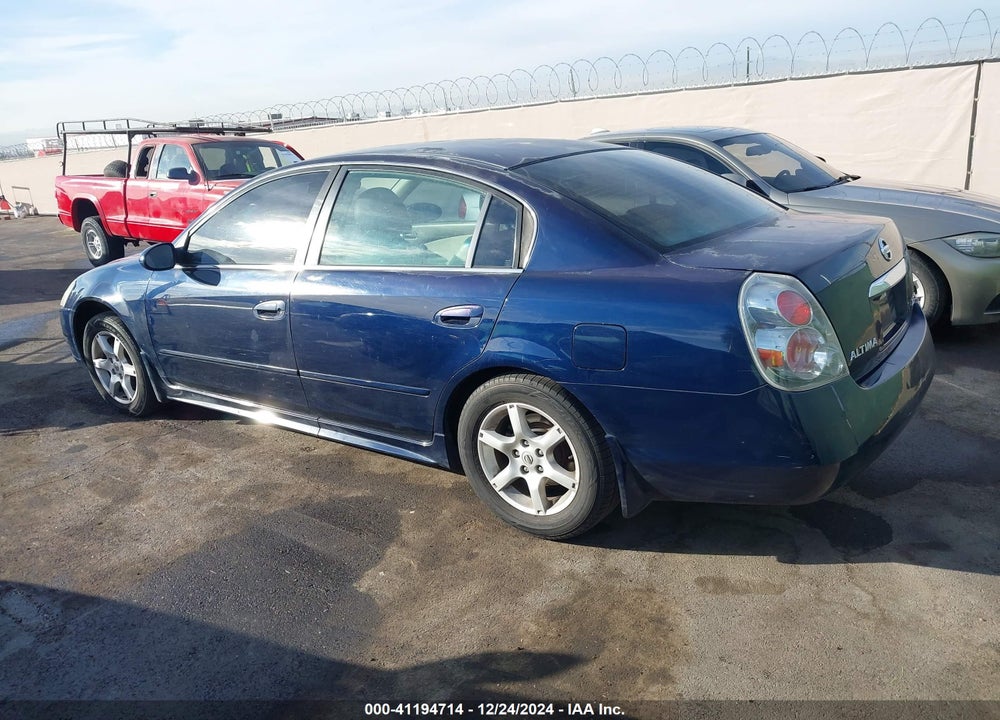 2006 NISSAN ALTIMA 2.5 S VIN: 1N4AL11D16N409631