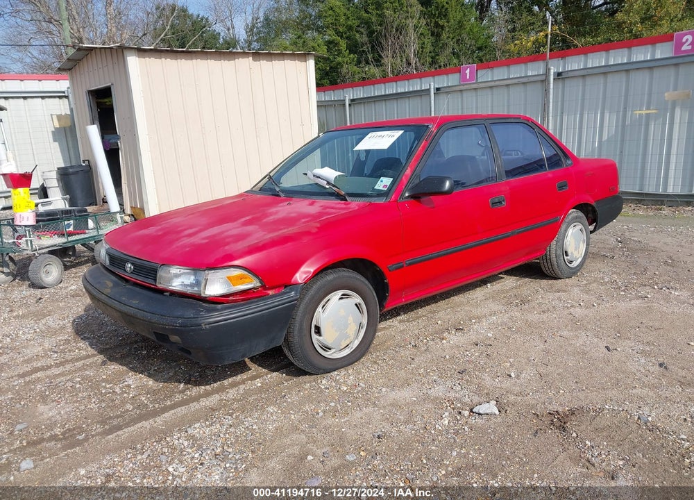 1992 TOYOTA COROLLA DLX VIN: JT2AE94A1N0303284