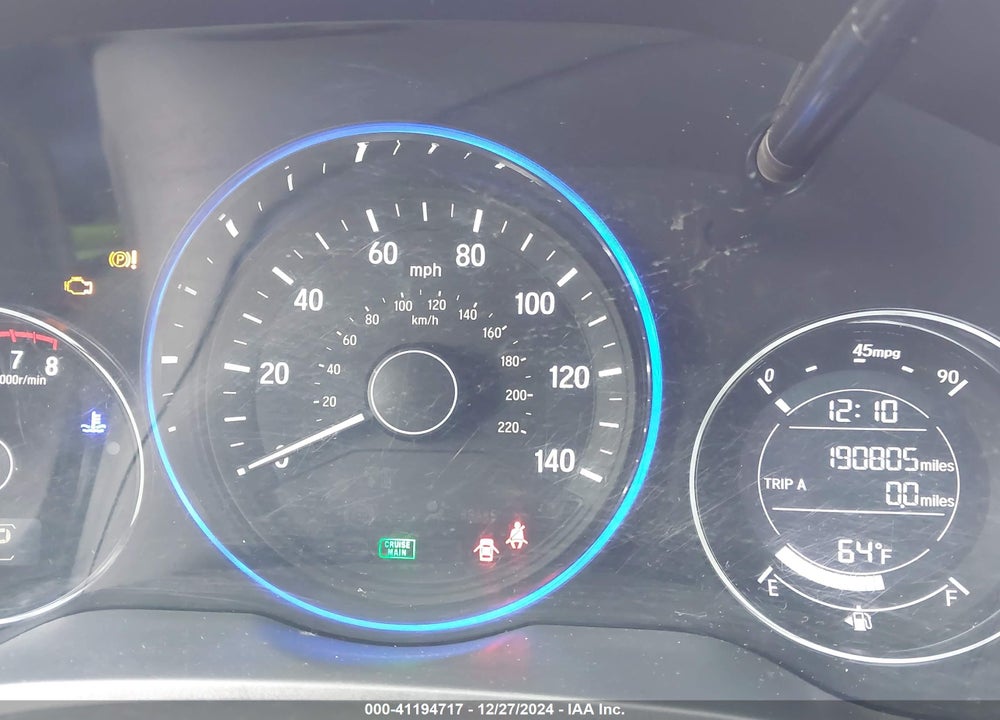 2016 HONDA HR-V EX VIN: 3CZRU6H57GM739169