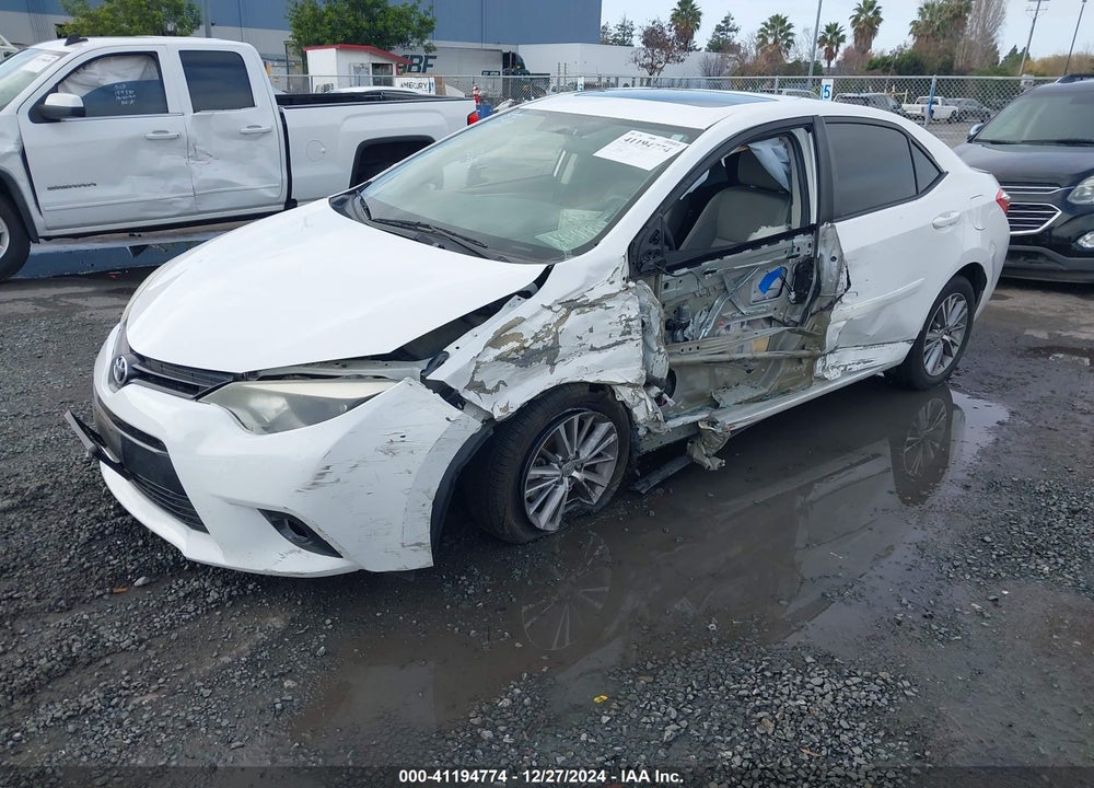 2015 TOYOTA COROLLA VIN: 5YFBURHE0FP253495