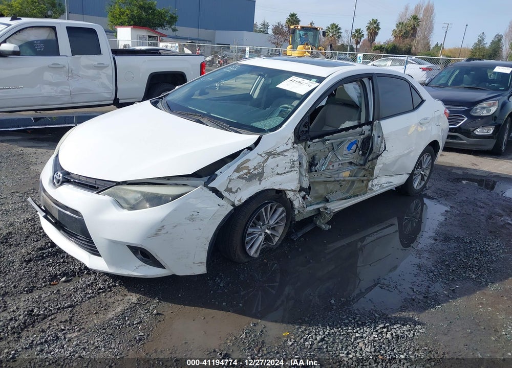 2015 TOYOTA COROLLA VIN: 5YFBURHE0FP253495