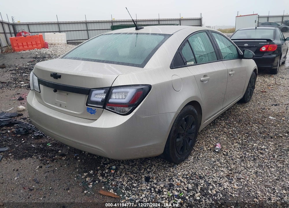 2013 CHEVROLET CRUZE LS MANUAL VIN: 1G1PB5SH6D7193799