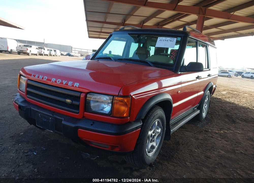 2000 LAND ROVER DISCOVERY SERIES II CLOTH/SERIES II LEATHER VIN: SALTY124XYA243423