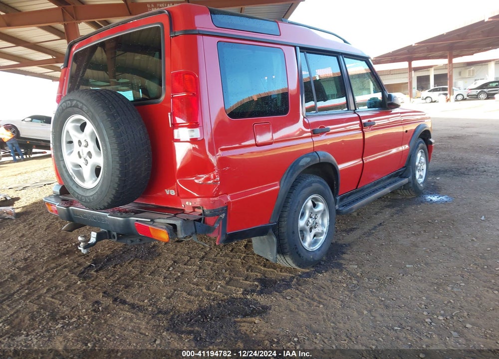 2000 LAND ROVER DISCOVERY SERIES II CLOTH/SERIES II LEATHER VIN: SALTY124XYA243423