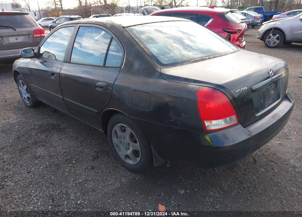 2003 HYUNDAI ELANTRA GLS/GT VIN: KMHDN45DX3U502223