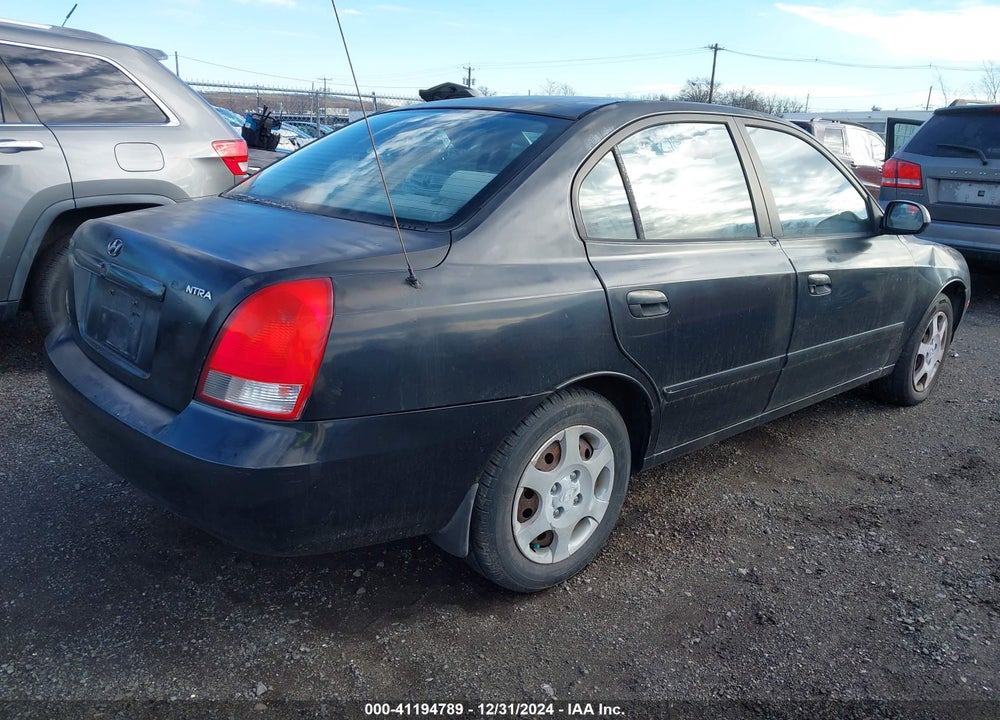 2003 HYUNDAI ELANTRA GLS/GT VIN: KMHDN45DX3U502223