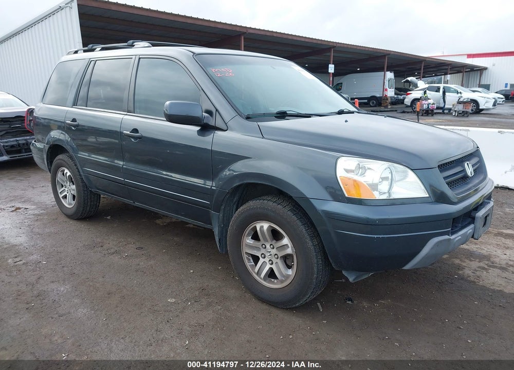 2005 HONDA PILOT EX-L VIN: 2HKYF18775H522854