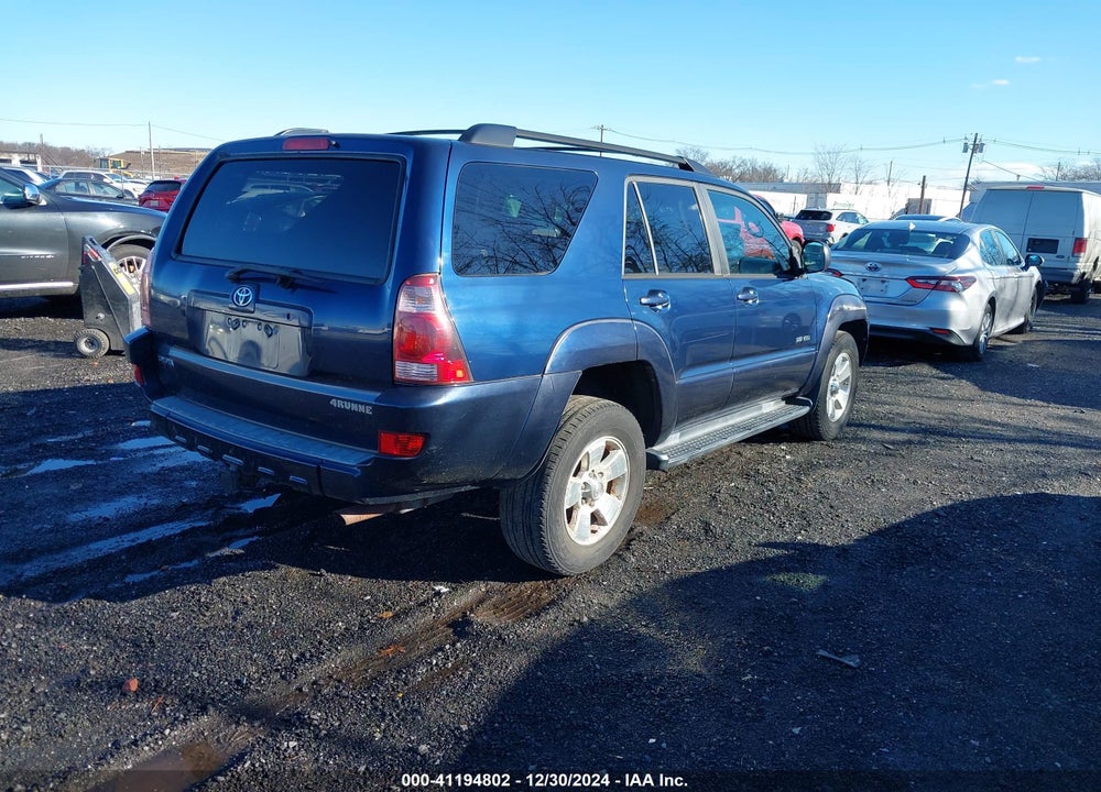 2005 TOYOTA 4RUNNER SR5 V6 VIN: JTEBU14R658034427