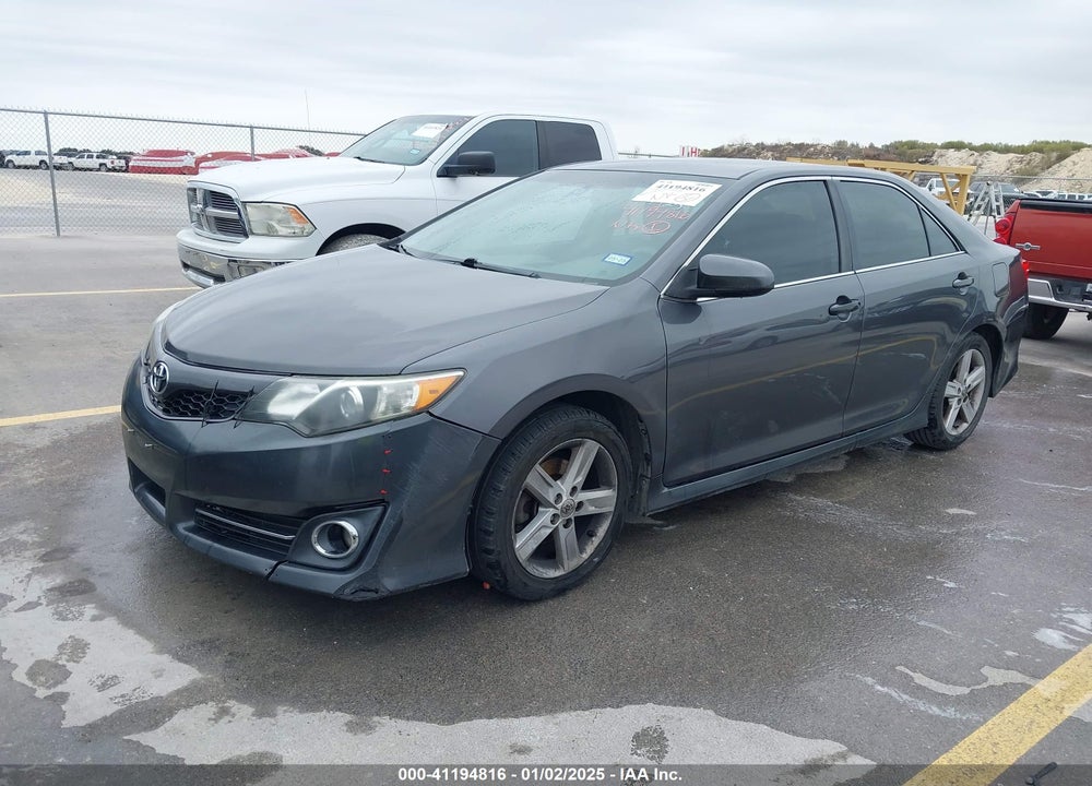 2012 TOYOTA CAMRY SE VIN: 4T1BF1FK1CU161925