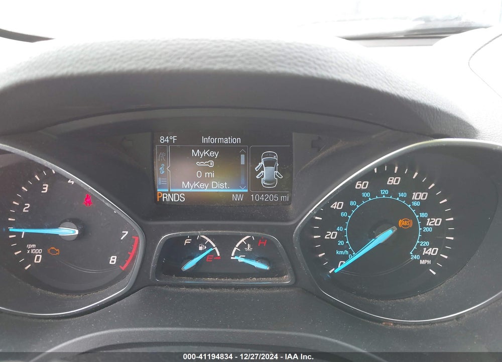 2014 FORD ESCAPE SE VIN: 1FMCU0G9XEUE53768