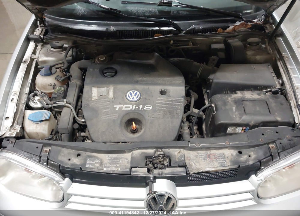 2003 VOLKSWAGEN GOLF GLS TDI VIN: 9BWGP61J334079168