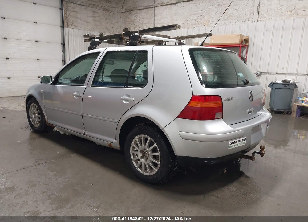 2003 VOLKSWAGEN GOLF GLS TDI VIN: 9BWGP61J334079168