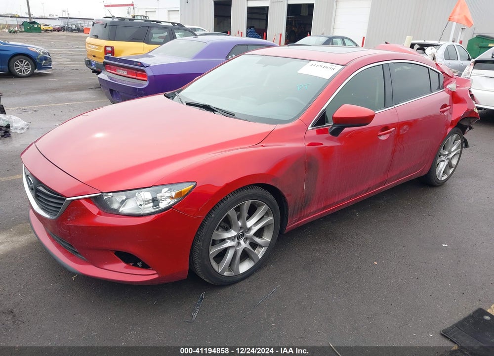2016 MAZDA 6 I TOURING VIN: JM1GJ1V50G1483922