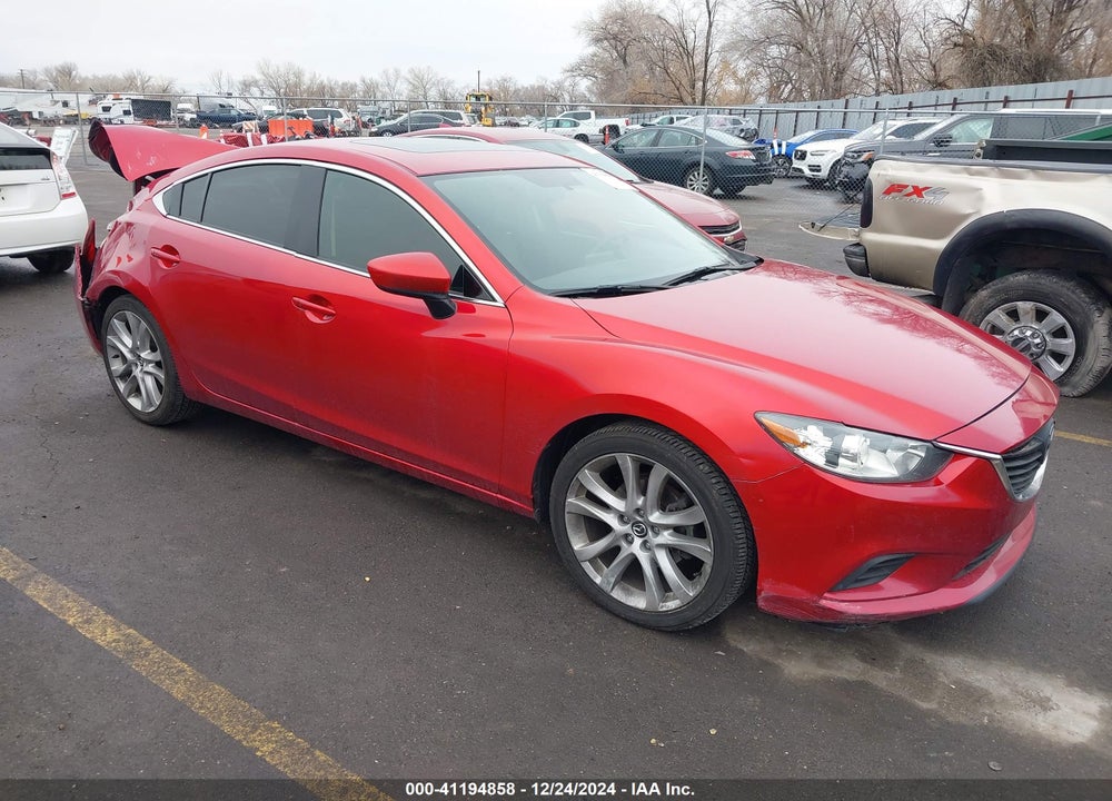 2016 MAZDA 6 I TOURING VIN: JM1GJ1V50G1483922