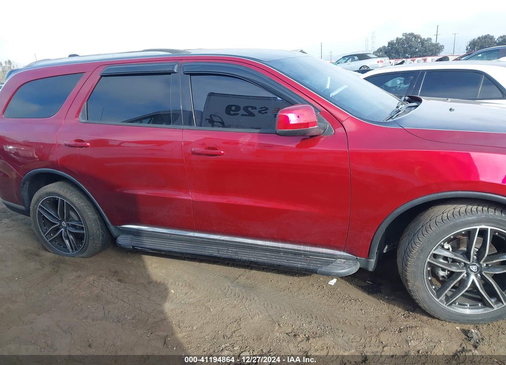 2015 DODGE DURANGO SXT VIN: 1C4RDHAG6FC760172