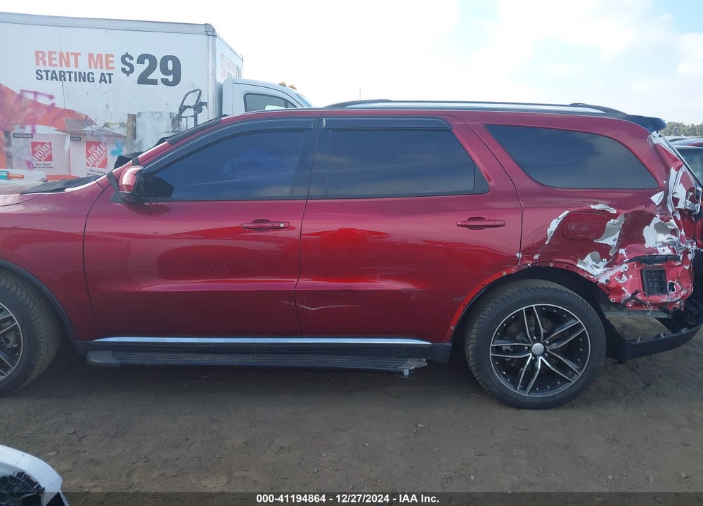 2015 DODGE DURANGO SXT VIN: 1C4RDHAG6FC760172