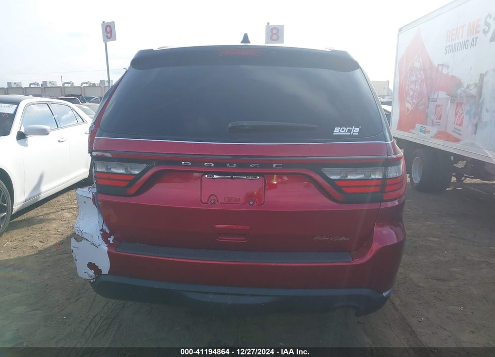 2015 DODGE DURANGO SXT VIN: 1C4RDHAG6FC760172