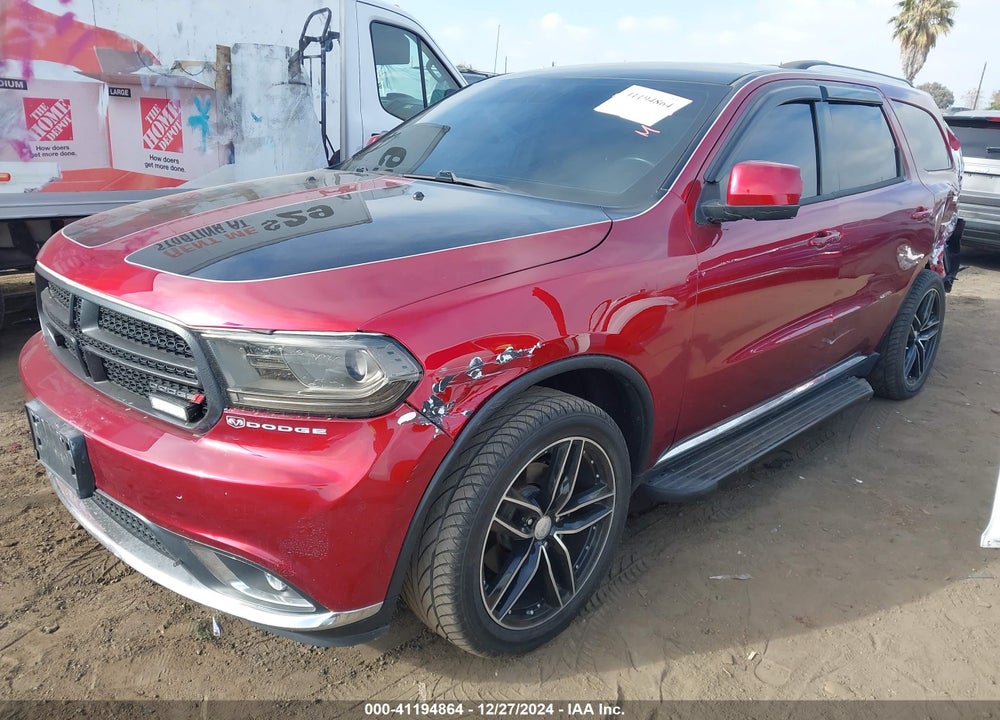 2015 DODGE DURANGO SXT VIN: 1C4RDHAG6FC760172