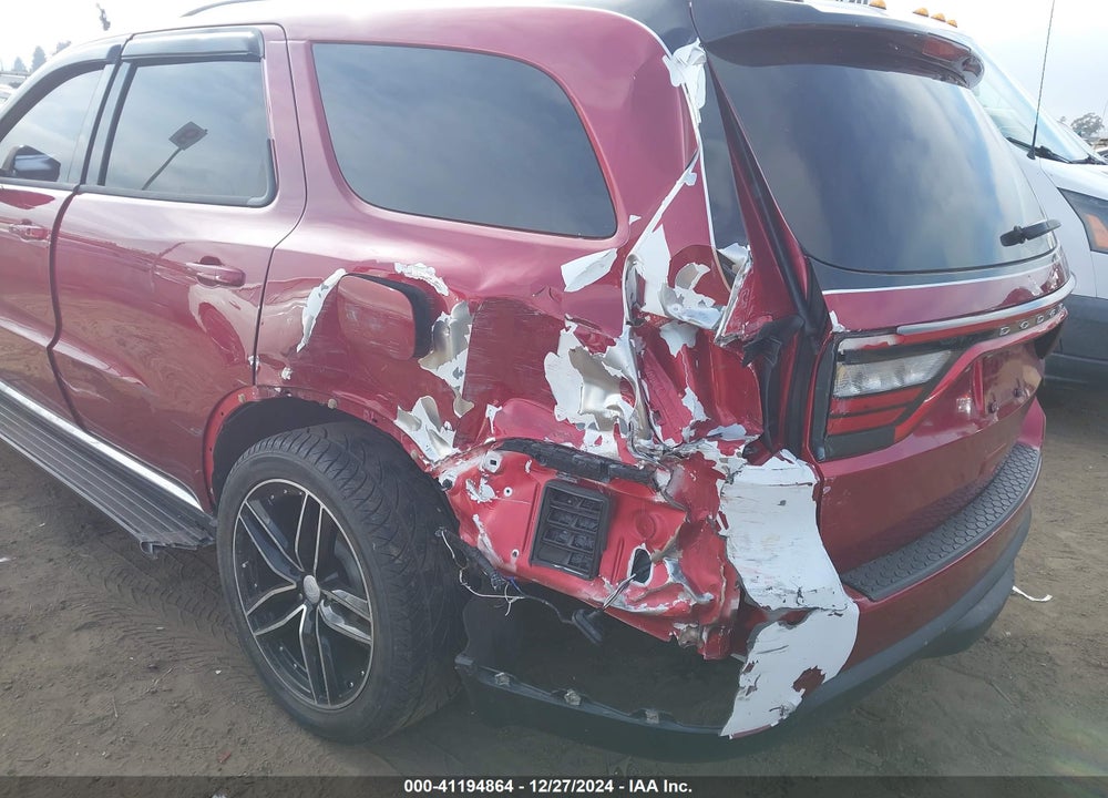 2015 DODGE DURANGO SXT VIN: 1C4RDHAG6FC760172