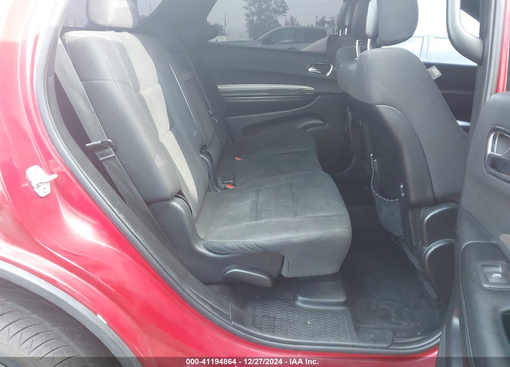 2015 DODGE DURANGO SXT VIN: 1C4RDHAG6FC760172