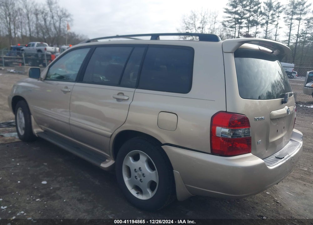 2004 TOYOTA HIGHLANDER LIMITED V6 VIN: JTEDP21A940002475