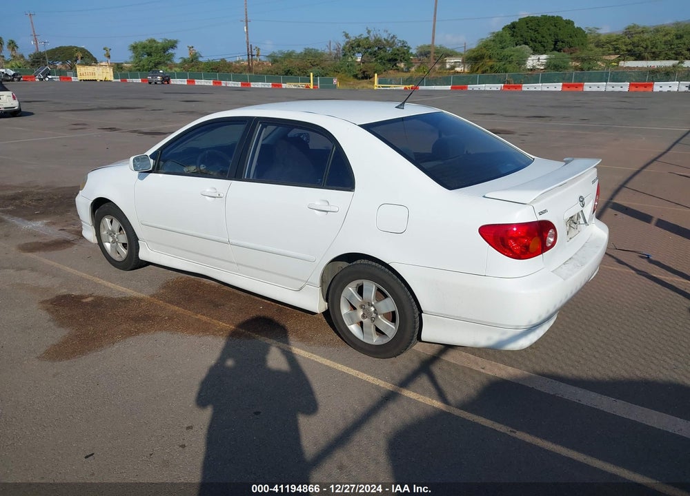 2003 TOYOTA COROLLA S VIN: 1NXBR32EX3Z129896