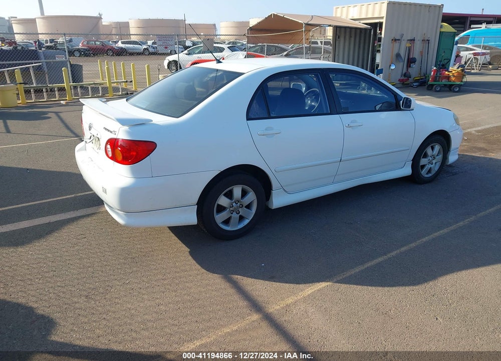 2003 TOYOTA COROLLA S VIN: 1NXBR32EX3Z129896