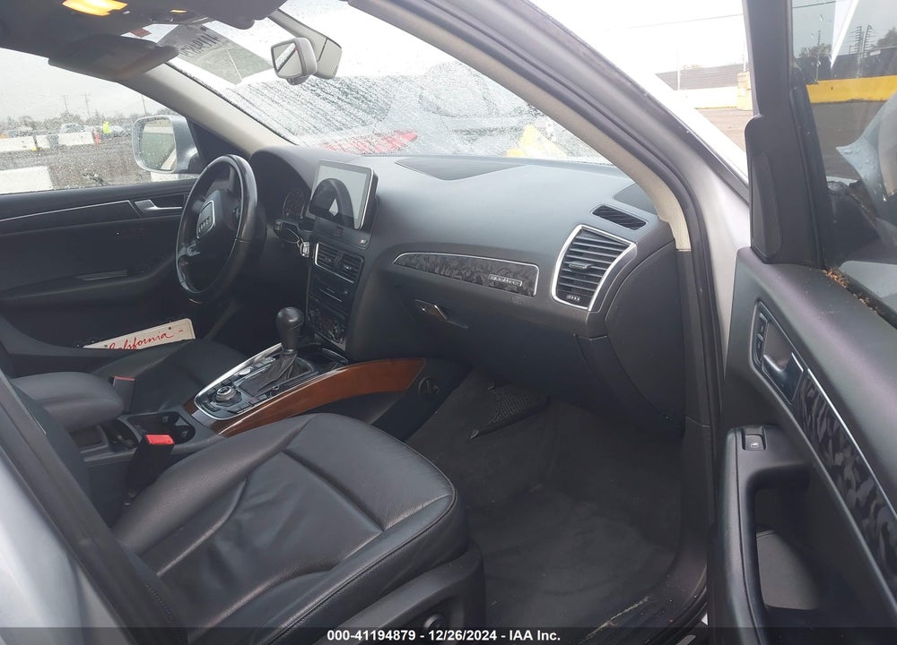 2012 AUDI Q5 VIN: WA1DKAFP9CA130633
