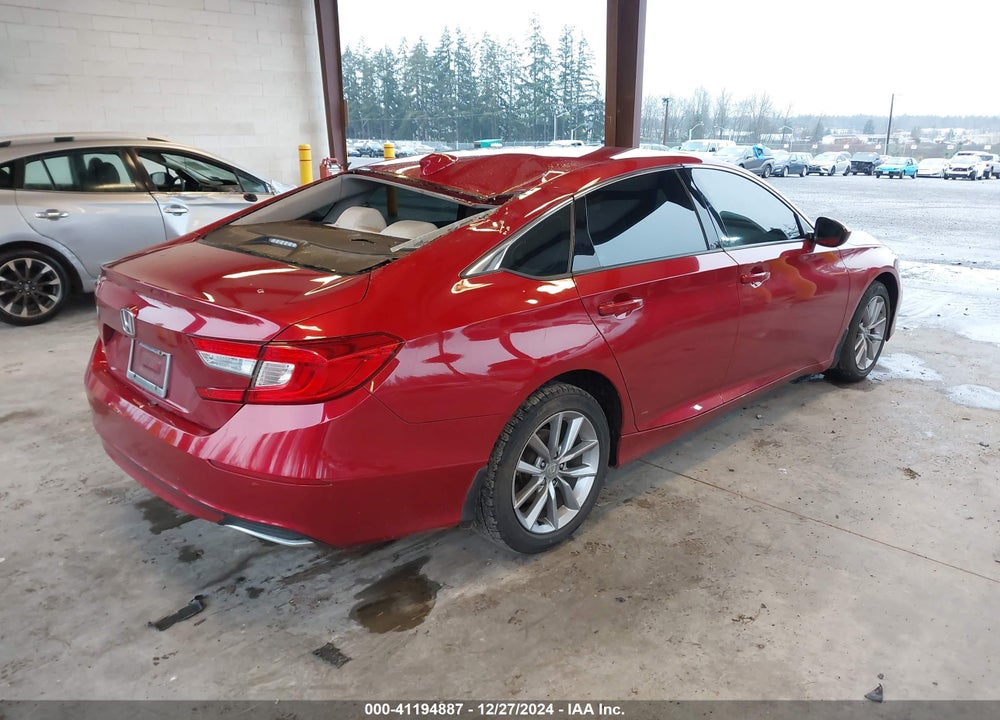 2021 HONDA ACCORD LX VIN: 1HGCV1F13MA052017